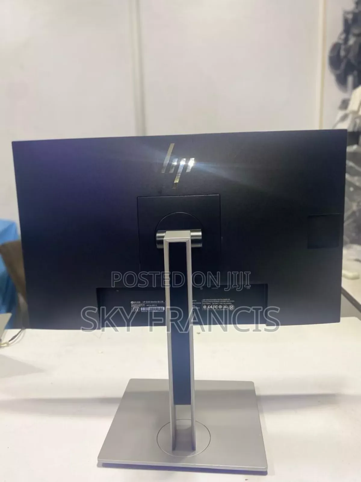 Hp Monitor Inch 24 Ips Flameless Clean Piece New Model
