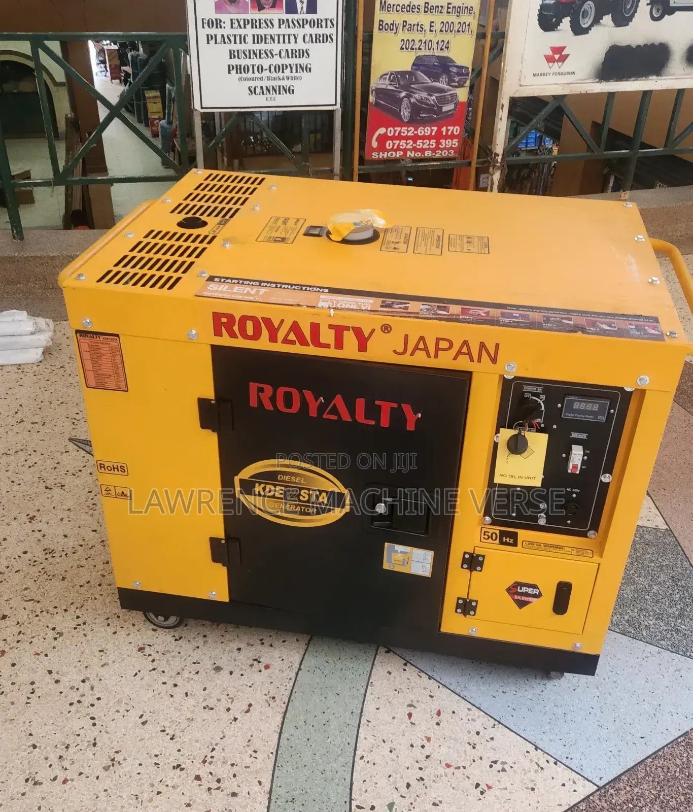 Silent Diesel Generator 13000 Watts
