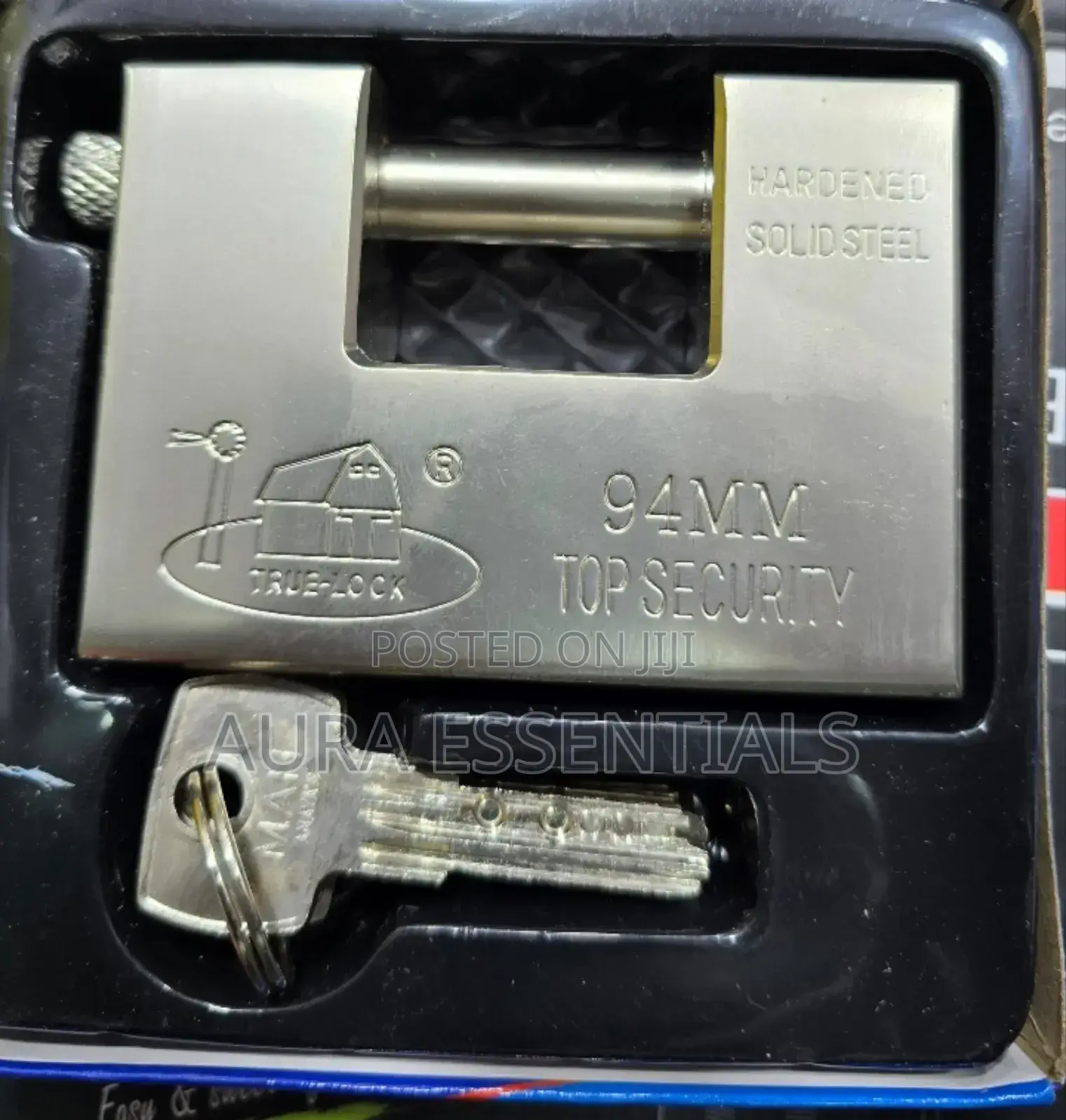 Rectangle Type Horizontal-Beam Steel Padlock