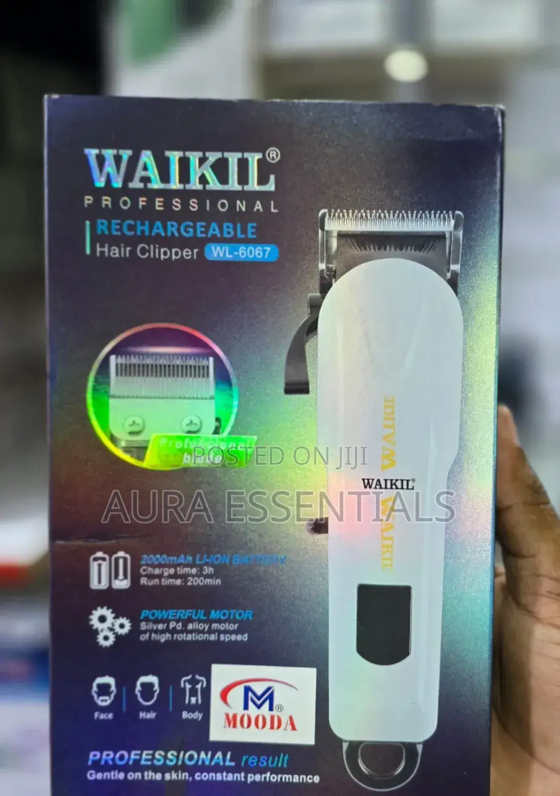 Hair Clipper With Smart Digital Display
