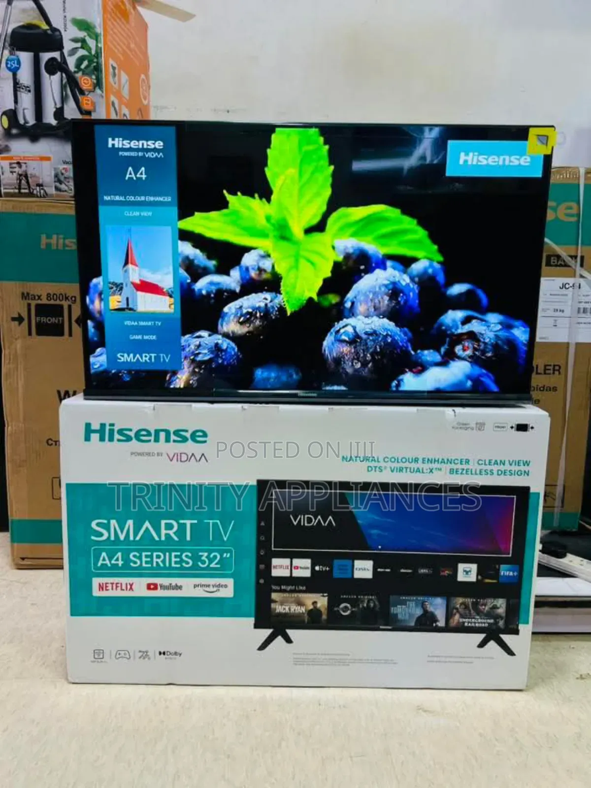Hisense 32 Inches Full Hd Vidaa Smart Led Tv Smart Tv 32a4