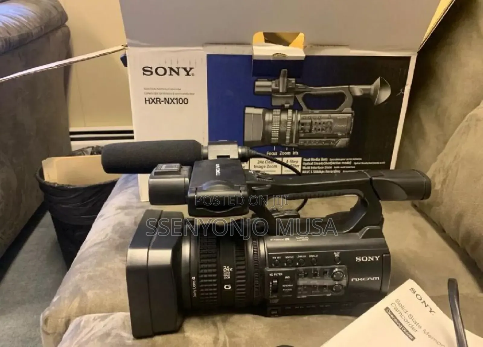 Sony HXR-Nx100 Full Hd Nxcam Professional Camcorder