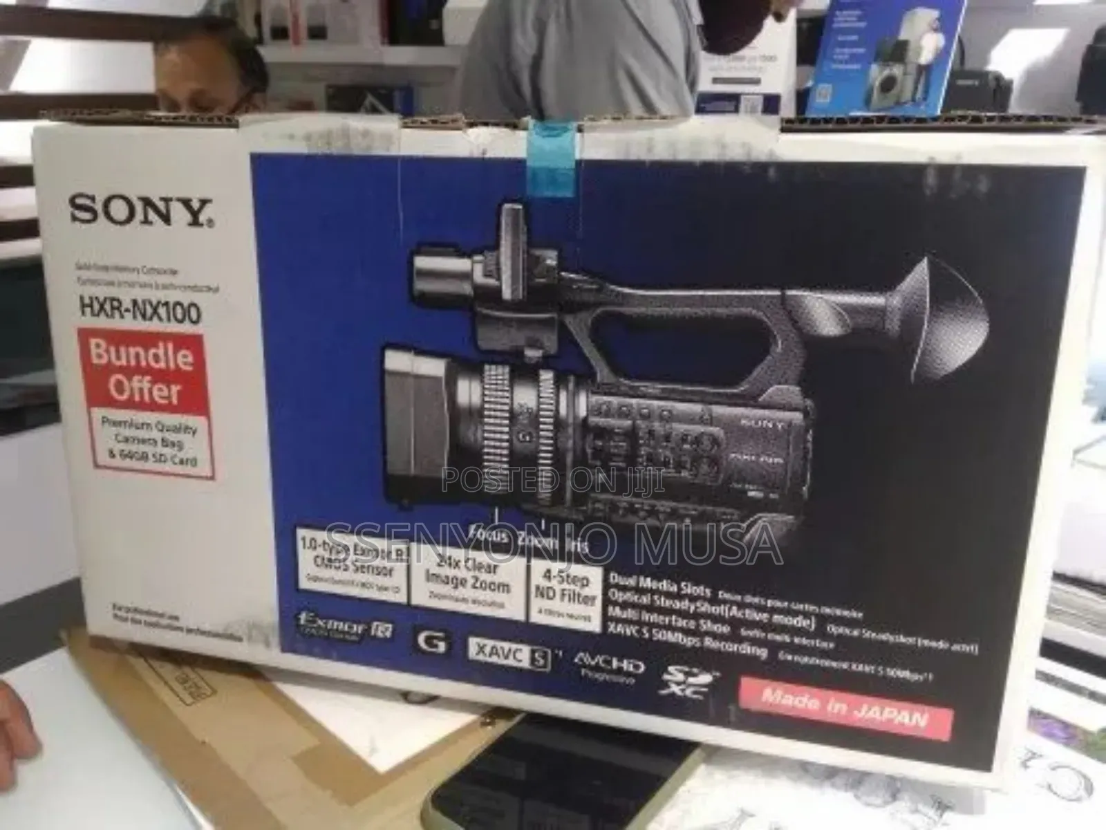 Sony HXR-Nx100 Full Hd Nxcam Professional Camcorder