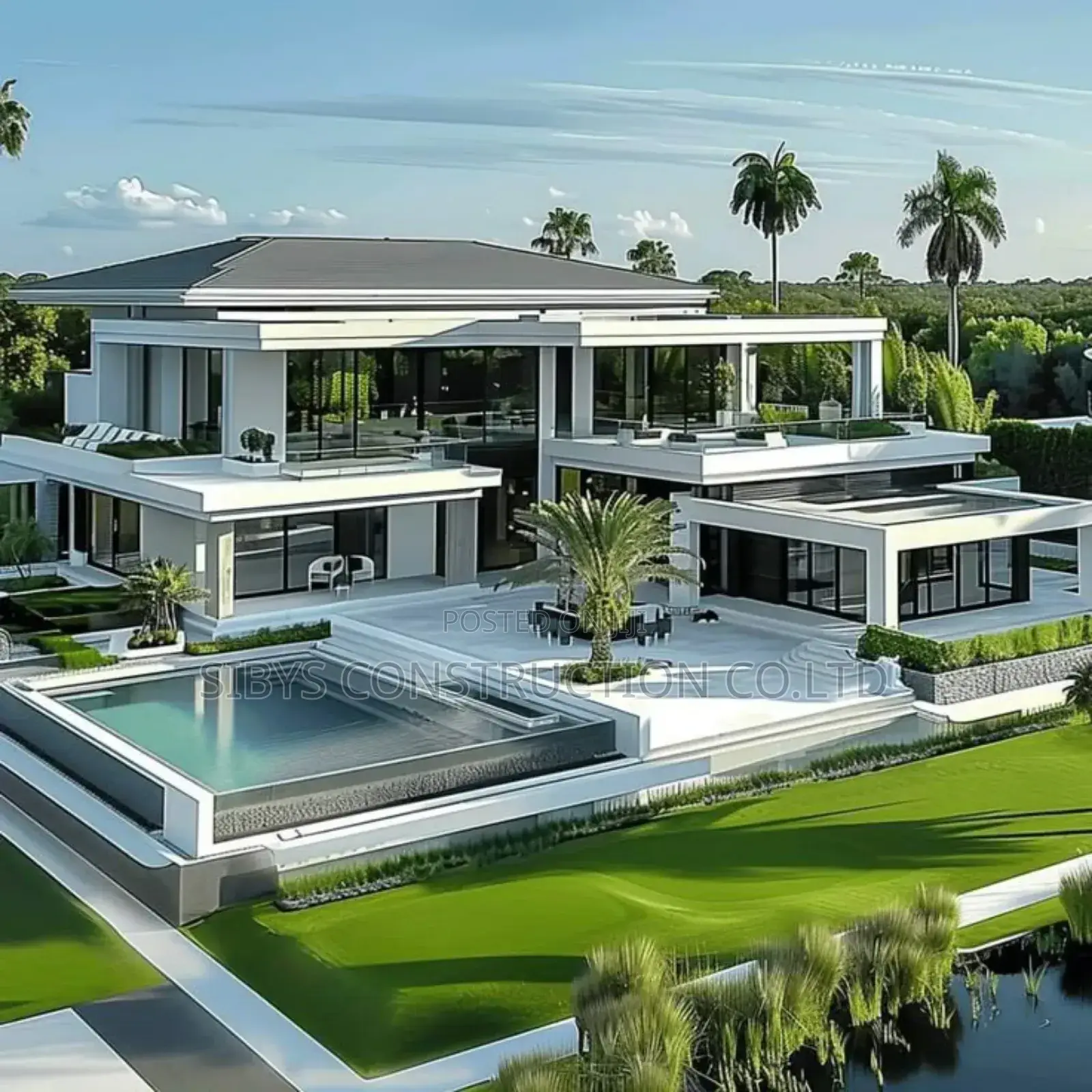 Top House Design and Swimming Pool