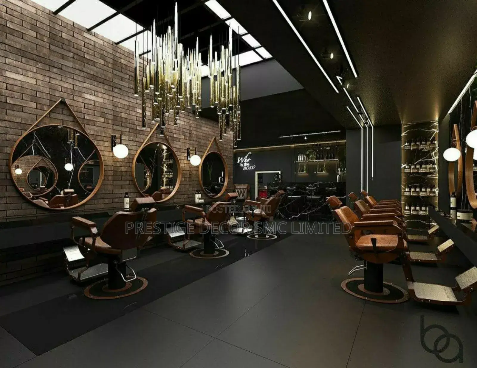 Majestic Saloon Designed Fancy