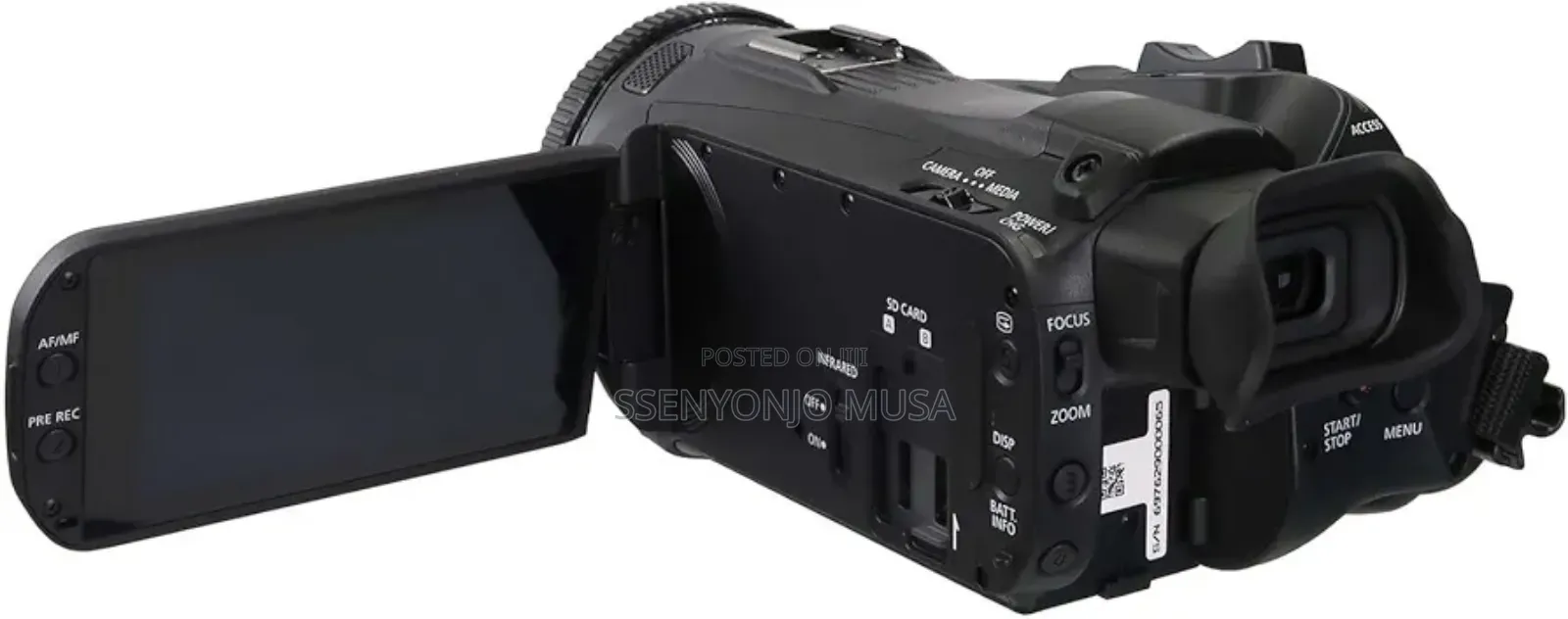 Canon Xa60 Pro Camcorder - Advanced Autofocus 5-Axis