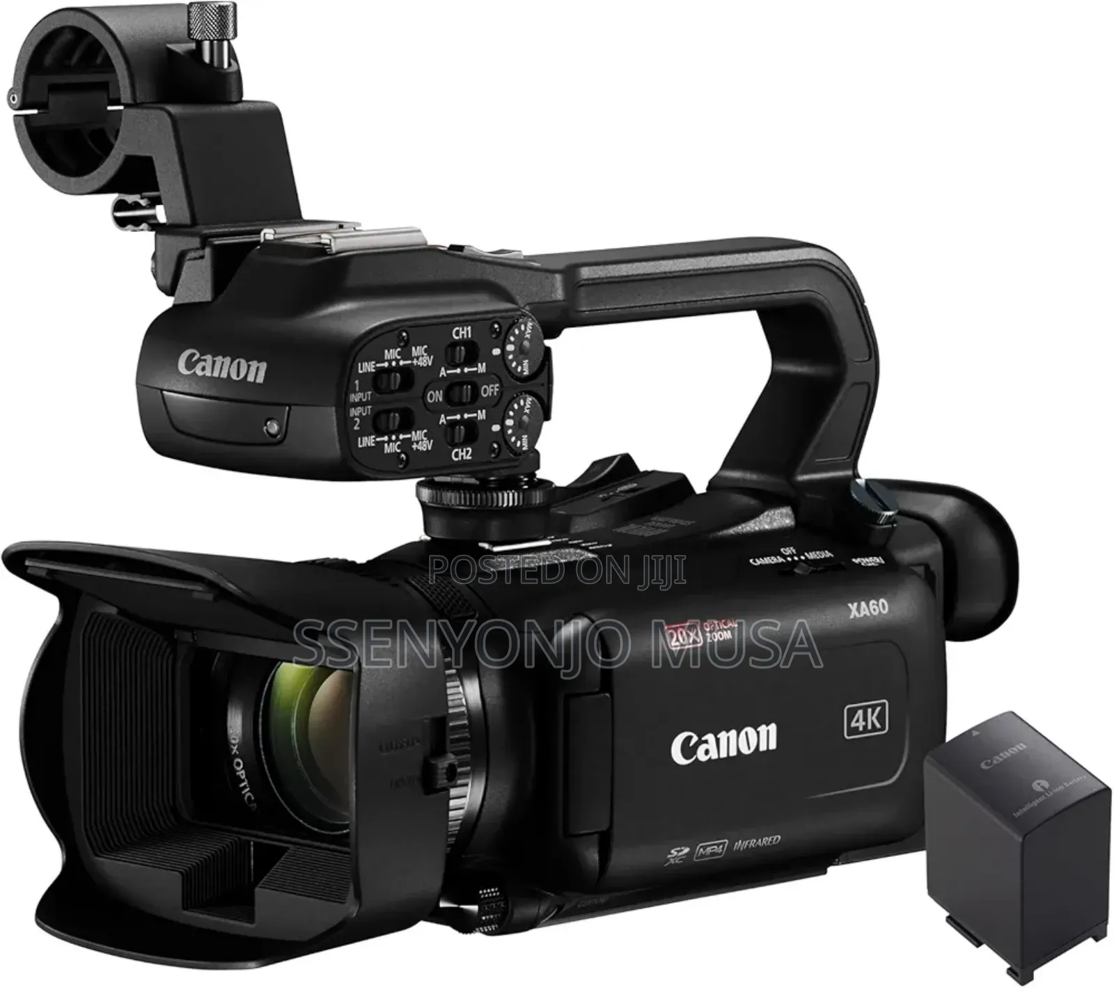 Canon Xa60 Pro Camcorder - Advanced Autofocus 5-Axis