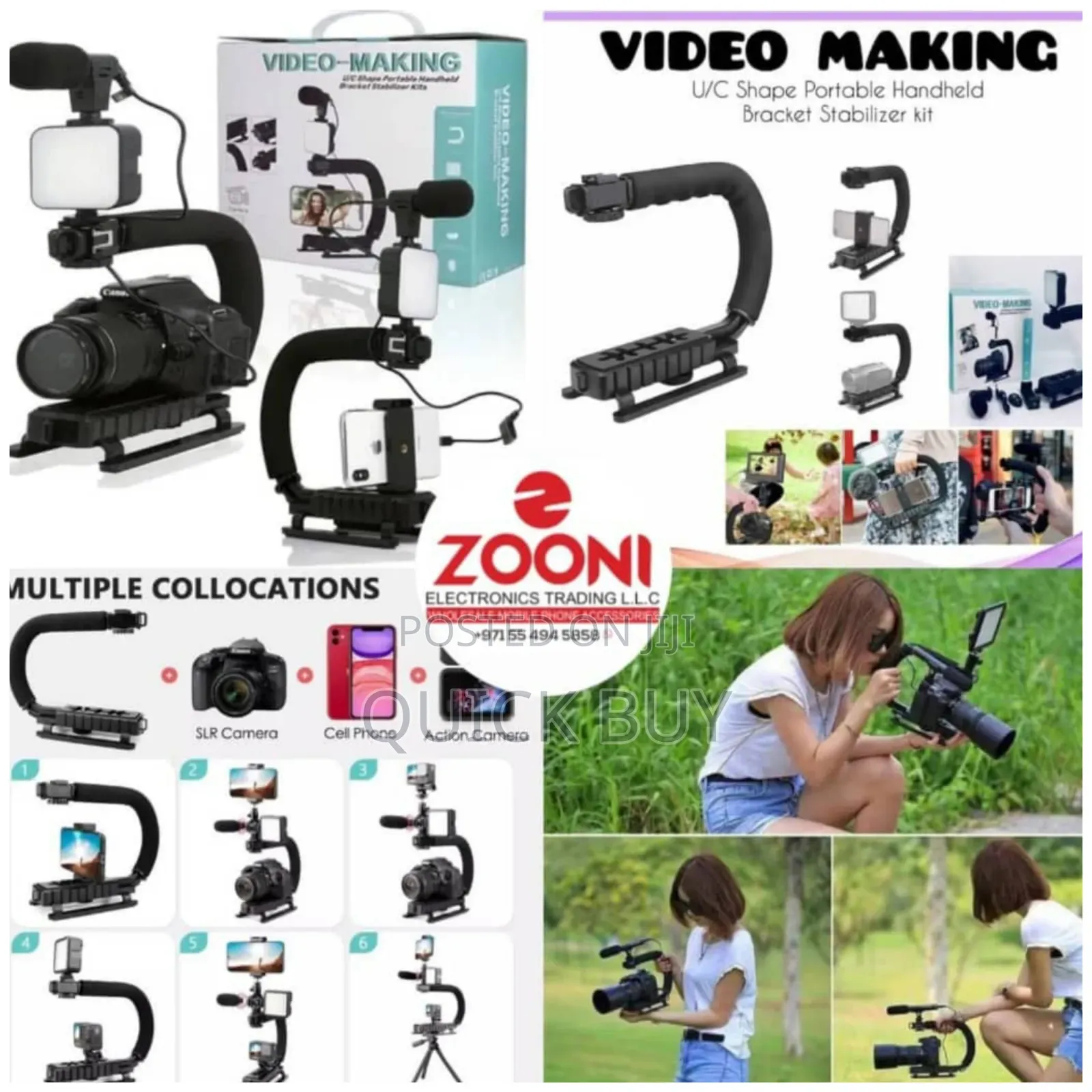 Authentic U-Shaped Video Making Kit