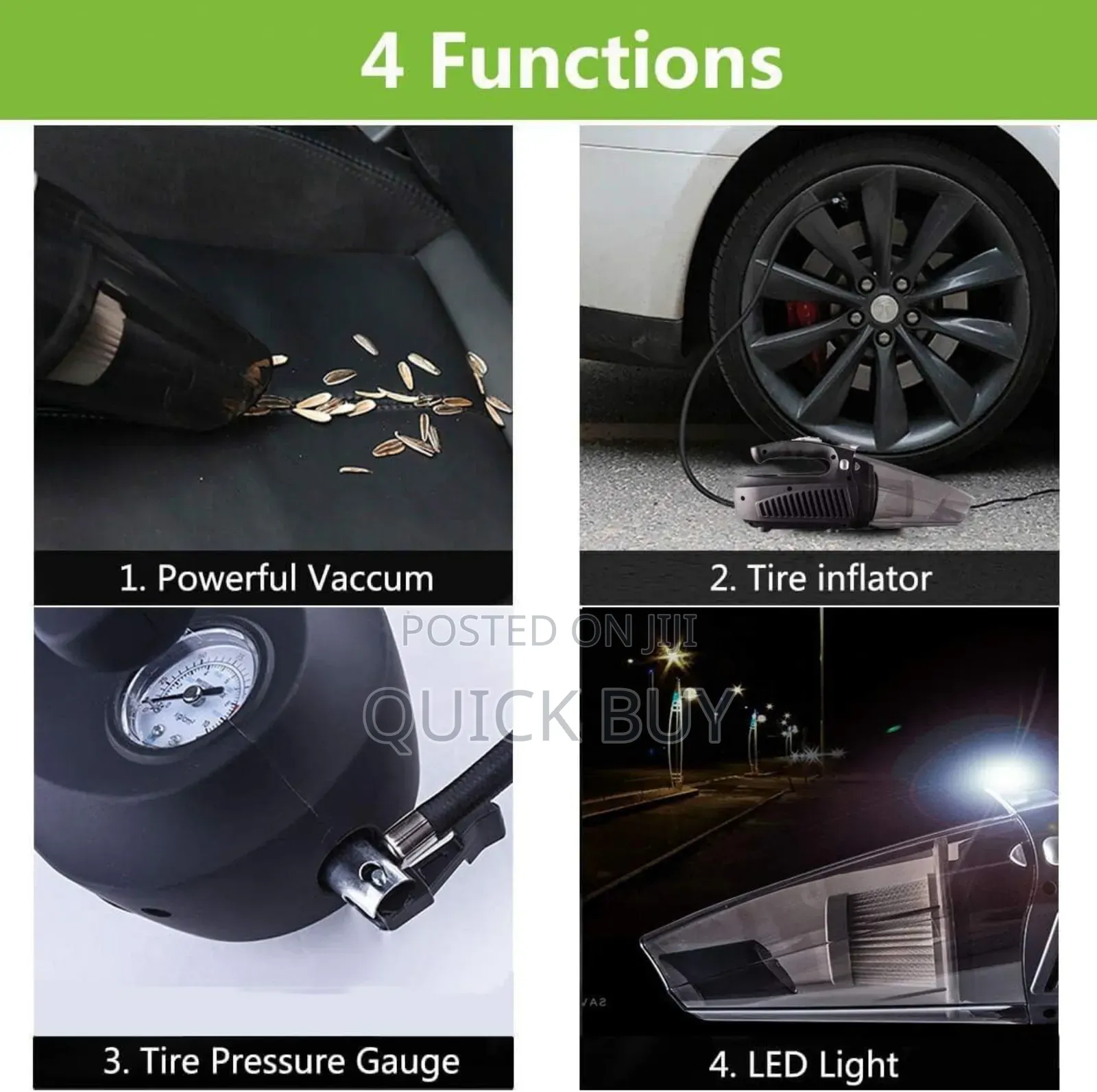 New 4 in 1 Multifunctional Vacuum Cleaner