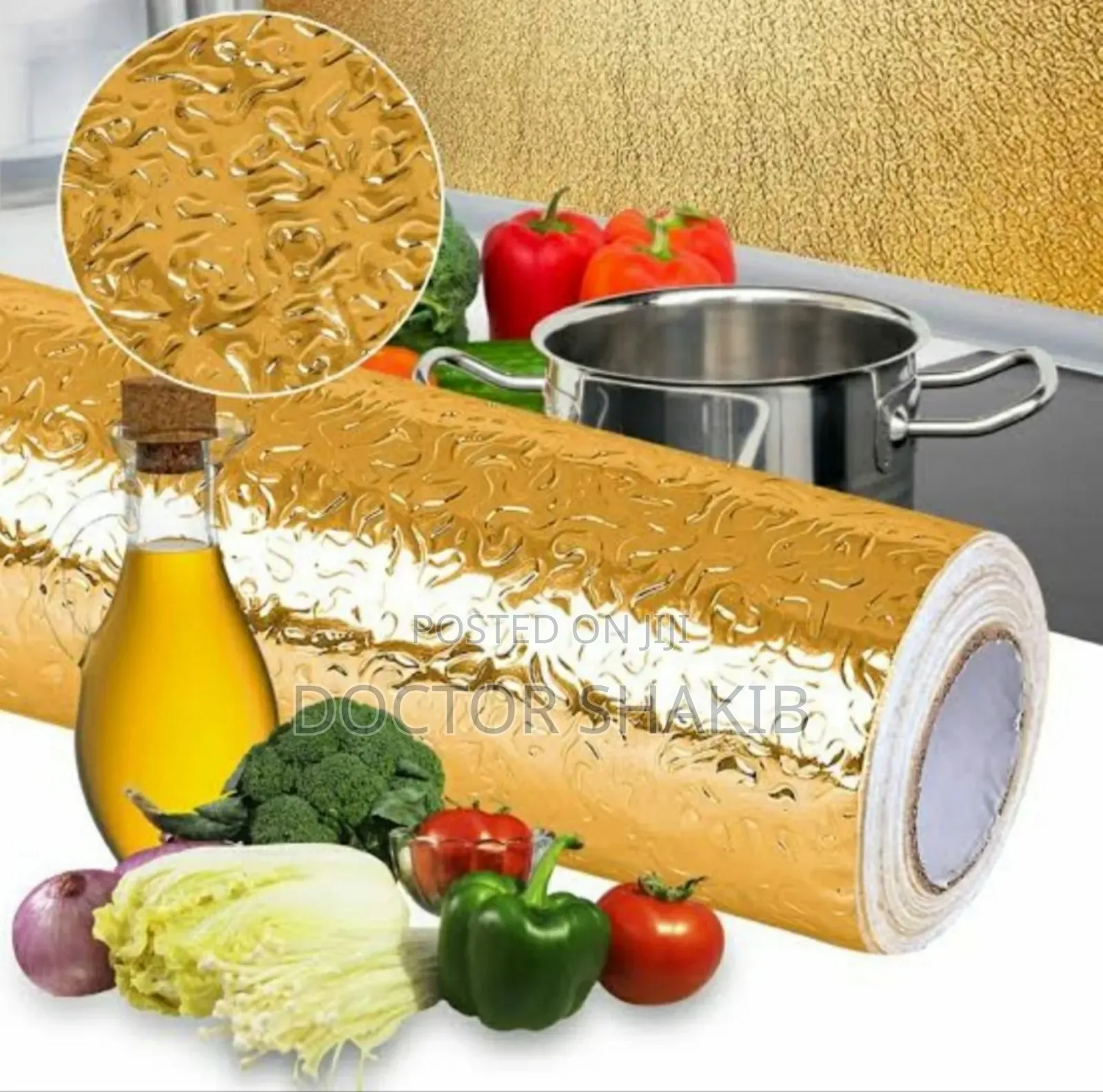 Self Adhesive Oil Proof Waterproof Stickers for Kitchen