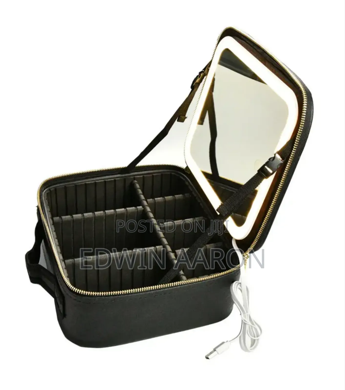Makeup Kit Bag With Led Mirror