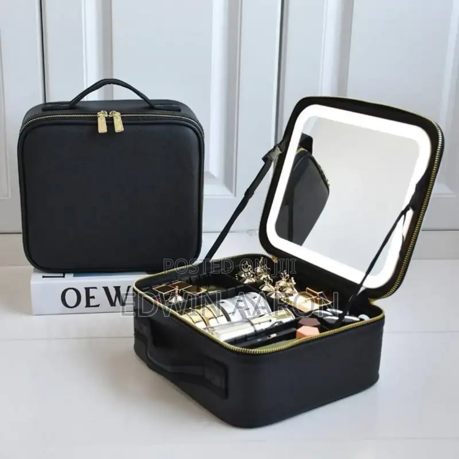Makeup Kit Bag With Led Mirror