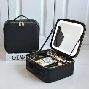 Makeup Kit Bag With Led Mirror
