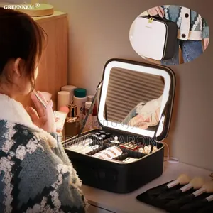 Makeup Kit Bag With Led Mirror