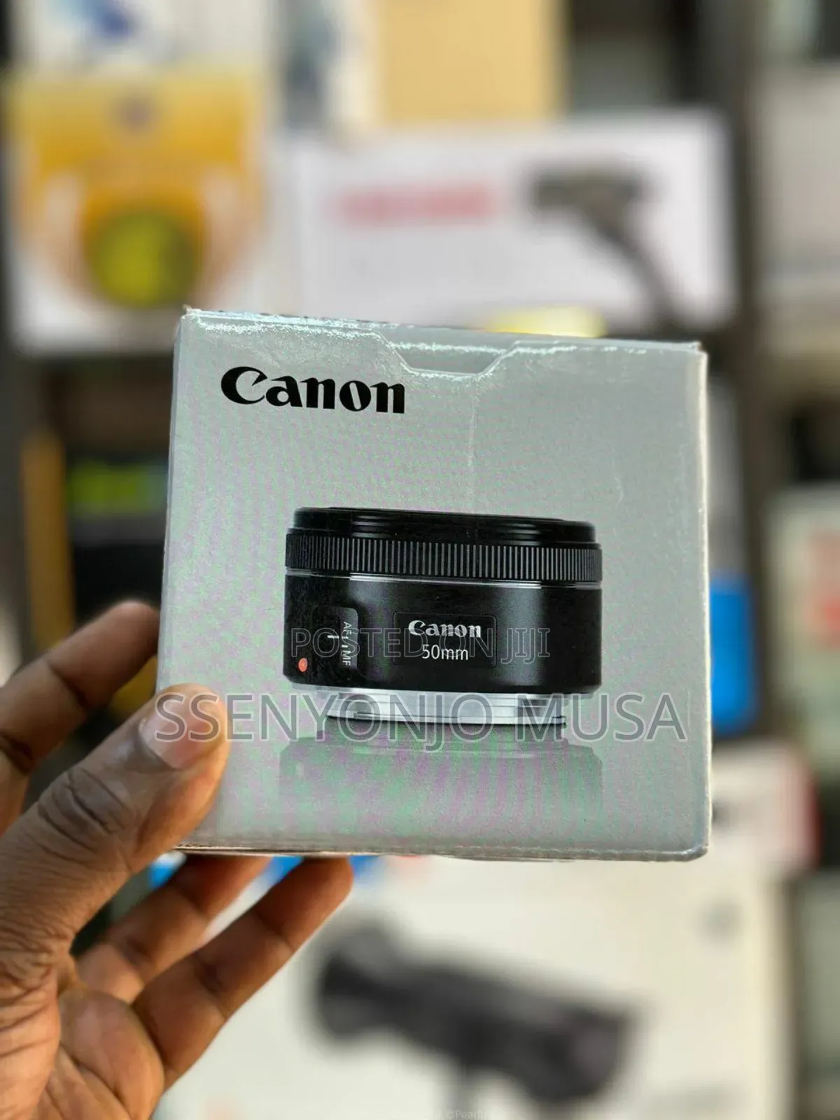 Canon Ef 50mm F/1.8 STM Lens - Compact Rugged