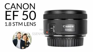 Canon Ef 50mm F/1.8 STM Lens - Compact Rugged