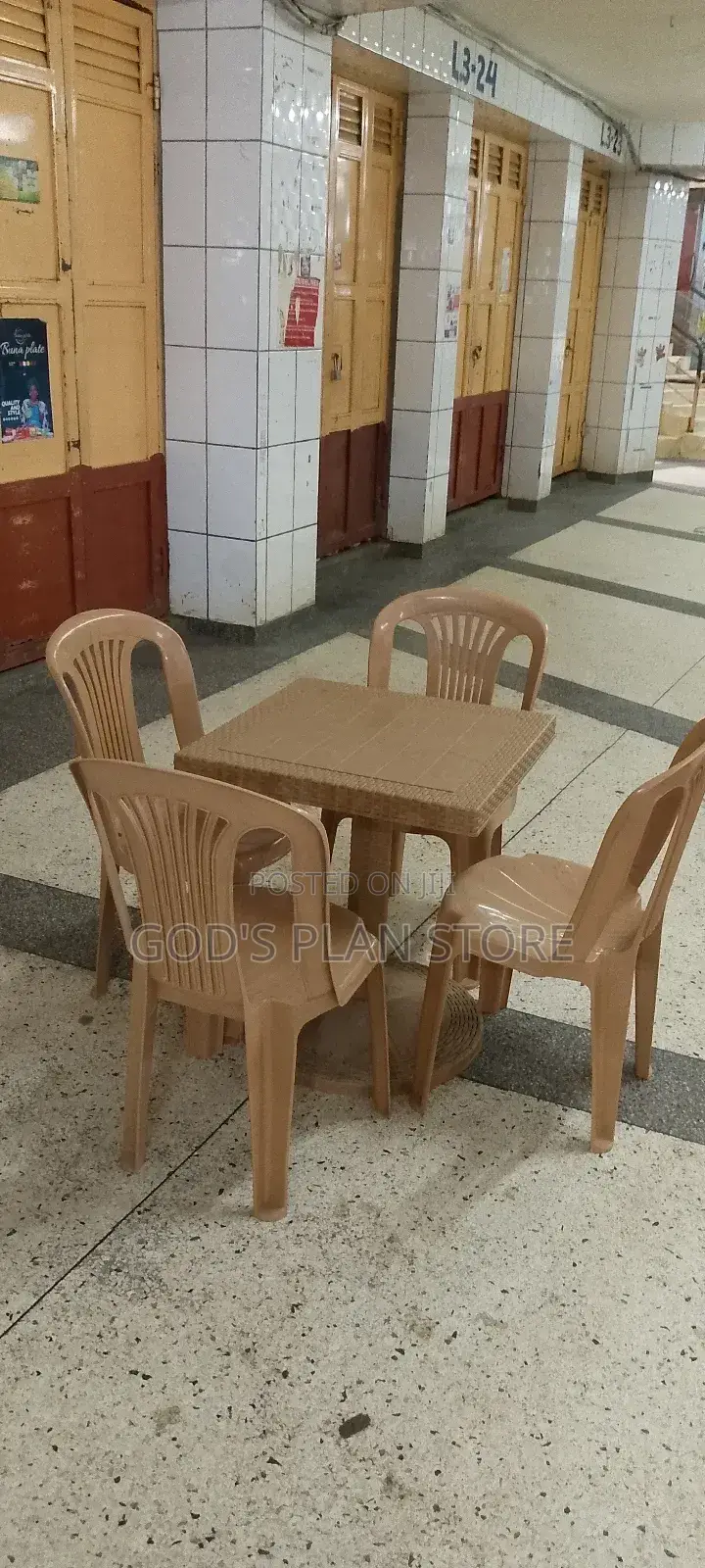 Plastic Chairs and Table Plastic Chairs and Table