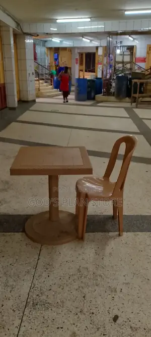 Plastic Reading Table and Chair Set