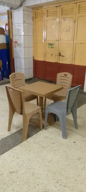 Photo - Dining Plastic Table and Chairs Set