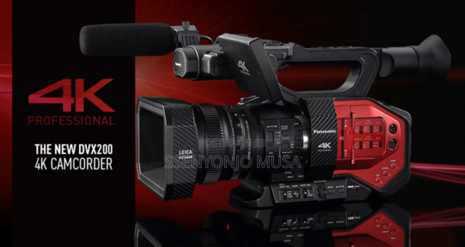 Panasonic Ag-Dvx200 Camcorder - 4/3 Sensor Integrated -