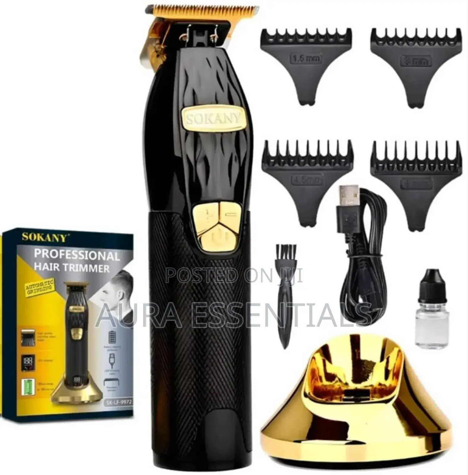 Sokany Professional Hair Shaver Clipper,