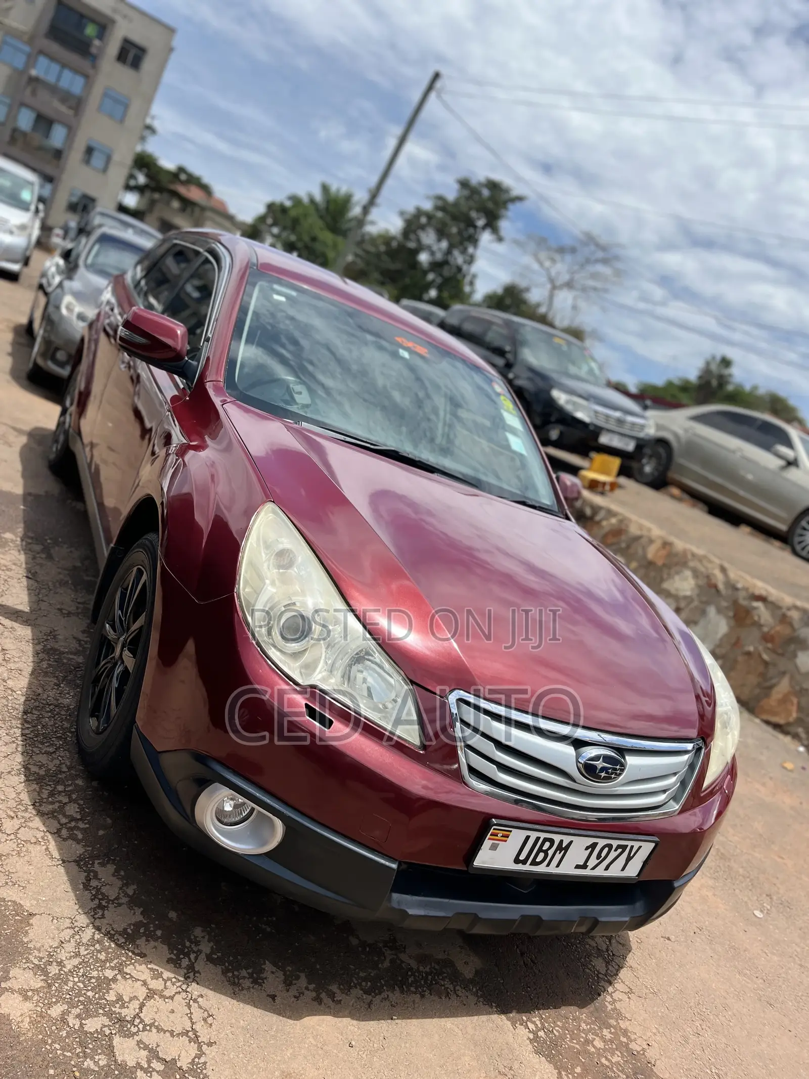 Subaru Outback 2010 Red