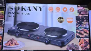 Sokany Electric Cooker With 2 Burners