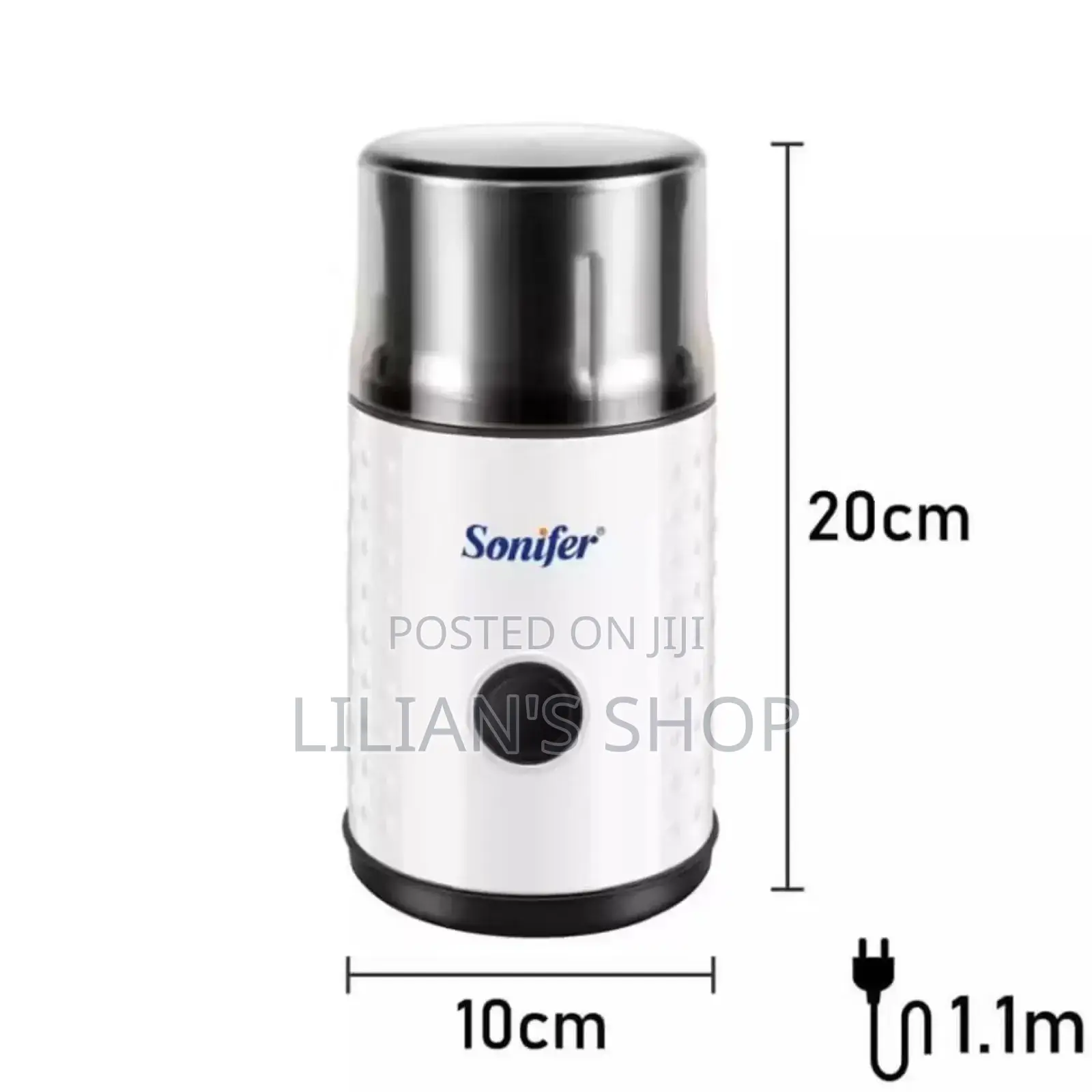 New Sonifer Stainless Steel Coffee Grinder