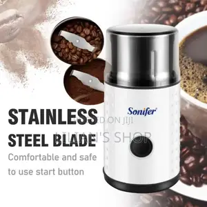 New Sonifer Stainless Steel Coffee Grinder