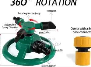 360 Degrees Rotating Water Splinkler