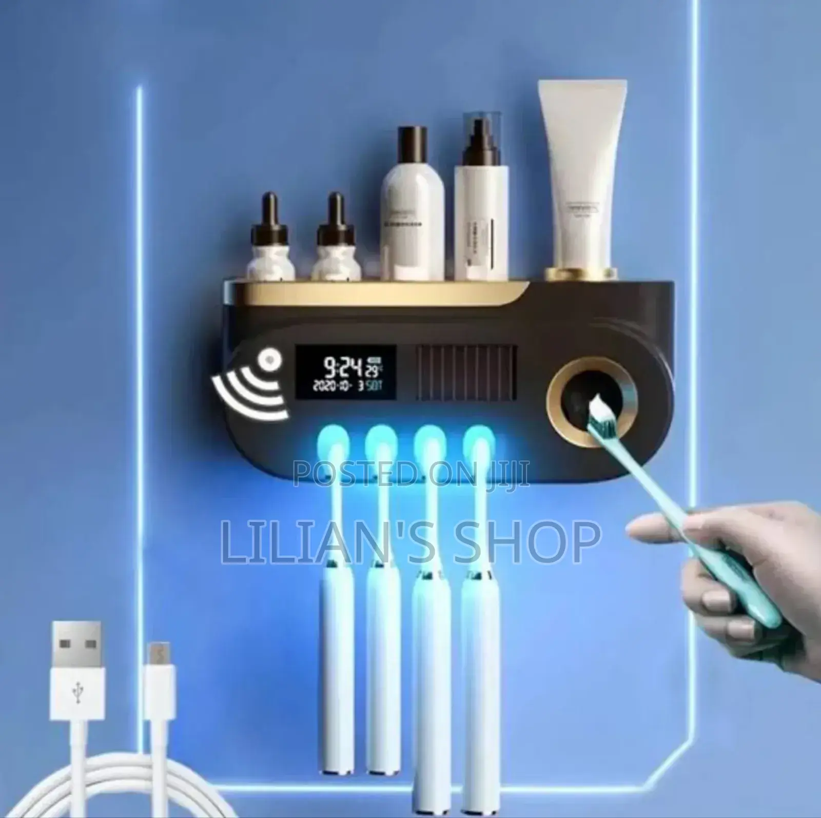 Automatic Toothbrush Toothpaste Despenser