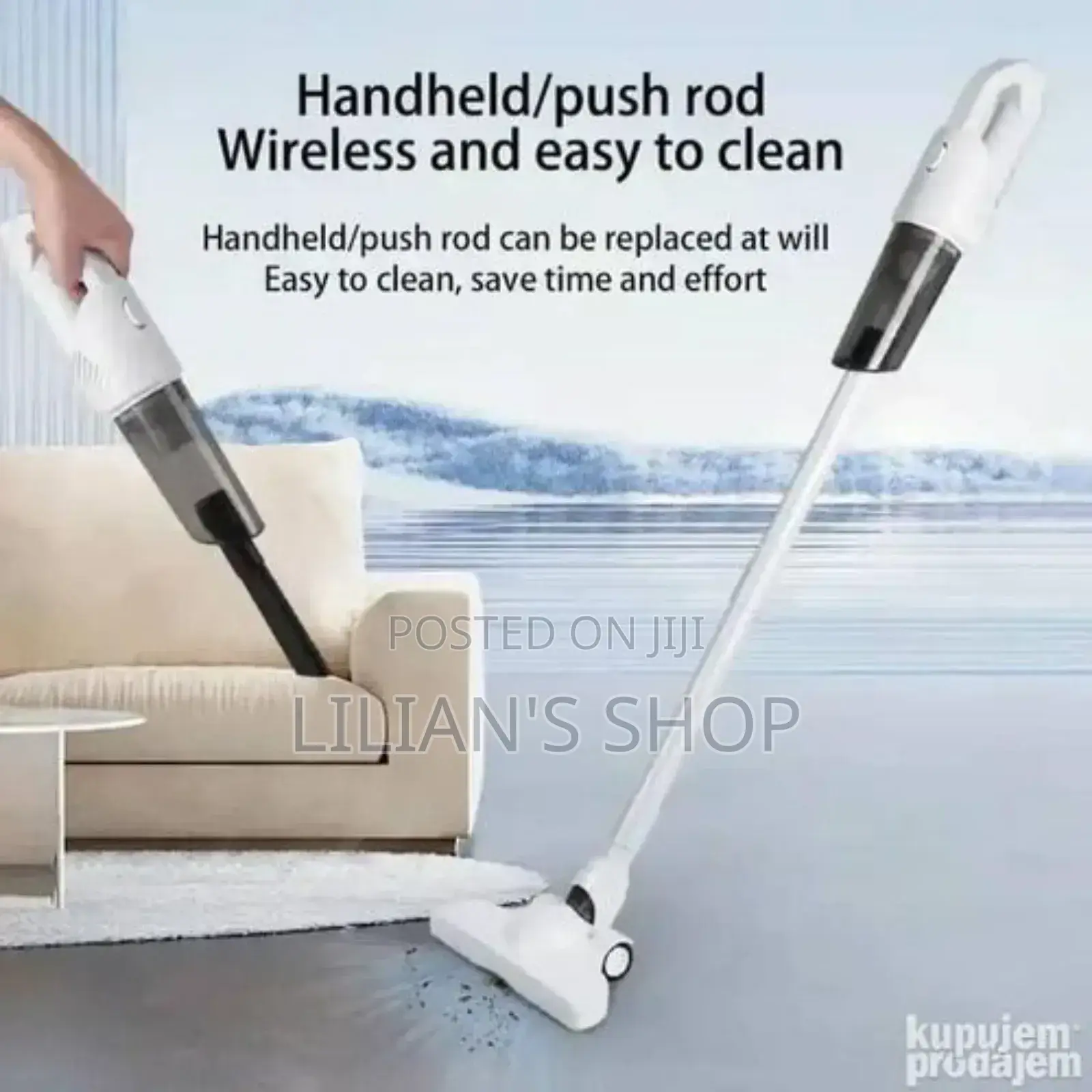 Cordless Wireless Vacuum Cleaner Portable and Handheld