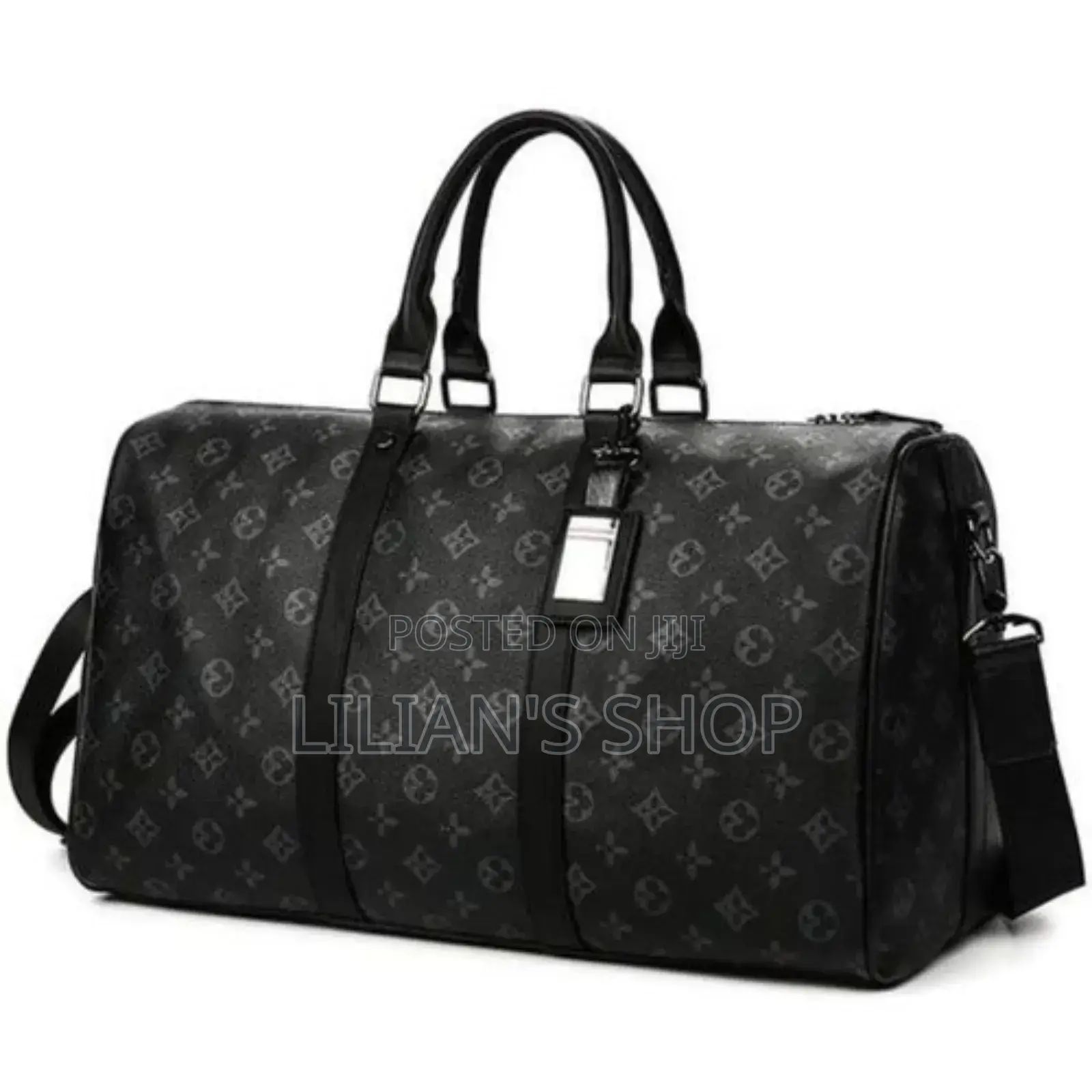 Monogram Eclipse Keepall Bandouliere 55 Travel Duffle Bag