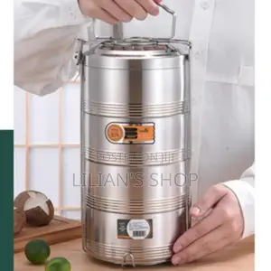 Stainless Steel 16 Cm Air Tight 4 Layers Food Container