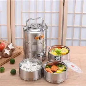 Stainless Steel 16 Cm Air Tight 4 Layers Food Container