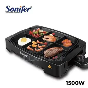 Sonifer Electric Multi Portion Grill Electric BBQ Grill