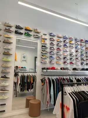 Amazing Shoes Boutique Shelves