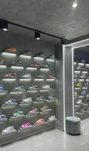 Beautiful Shoe Shelves Boutique Design