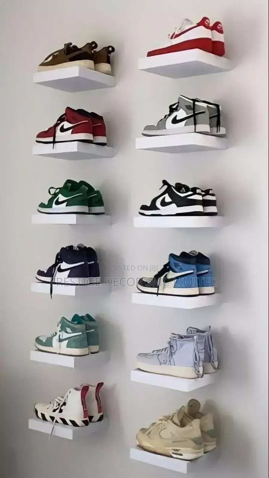 Beautiful Shoe Shelves Boutique Design