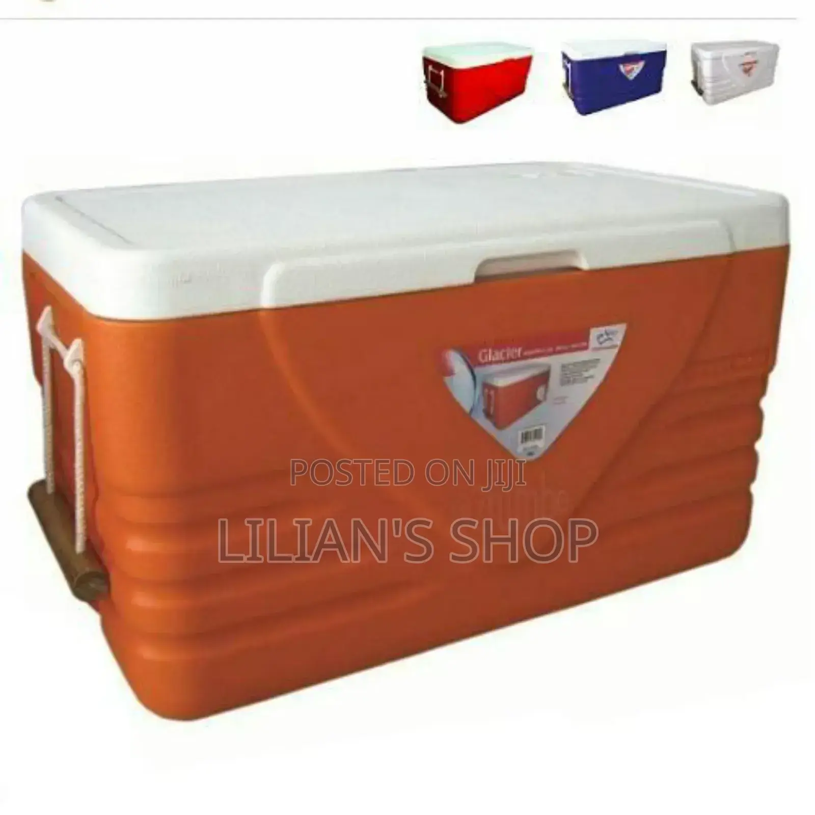 120l Insulated Water Cooler Ice Chiller Box -Multicolor
