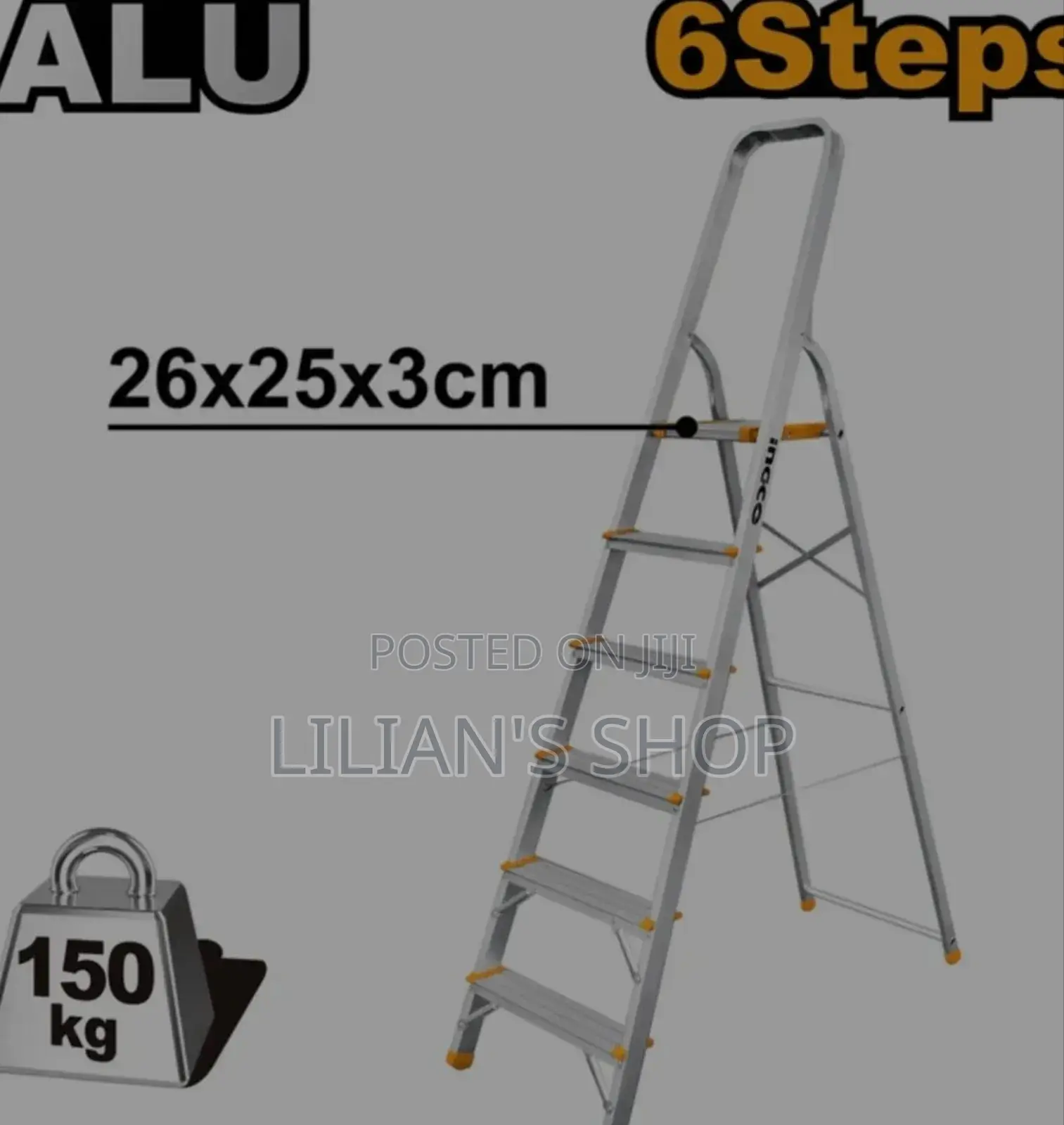 Household Aluminum a-Type Ladder Hlad06061
