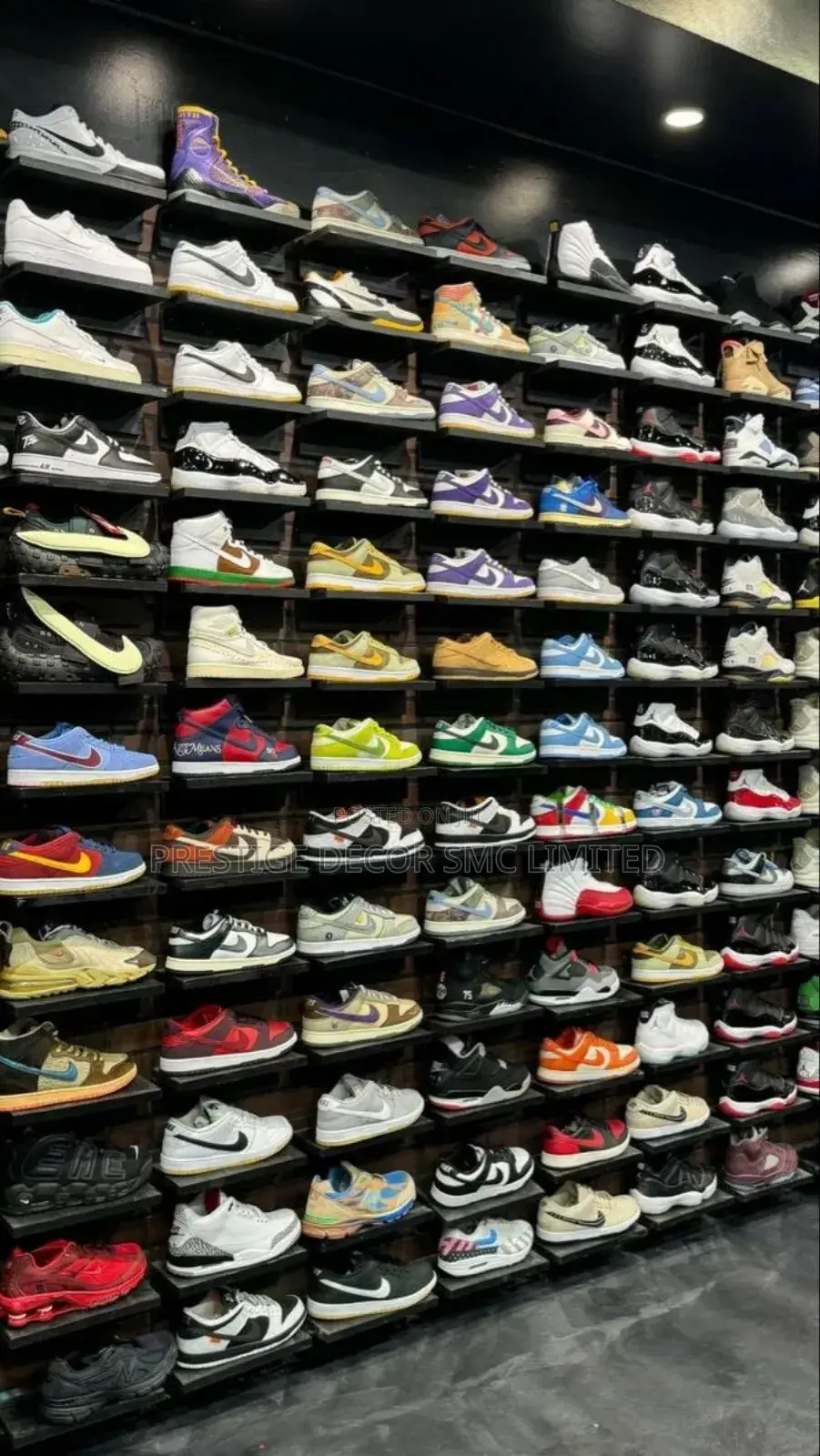 Beautiful Floating Shoe Shelves. KKK