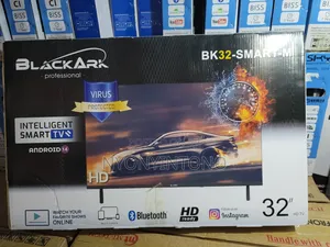 Black Ark 32" Intelligent Smart Tv With Bluetooth