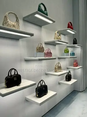 Fantastic Bag Boutique Shelves. Fancy