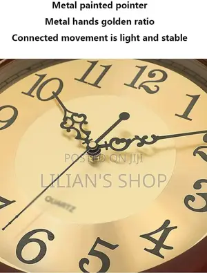 Wooden Frame Wall Clock