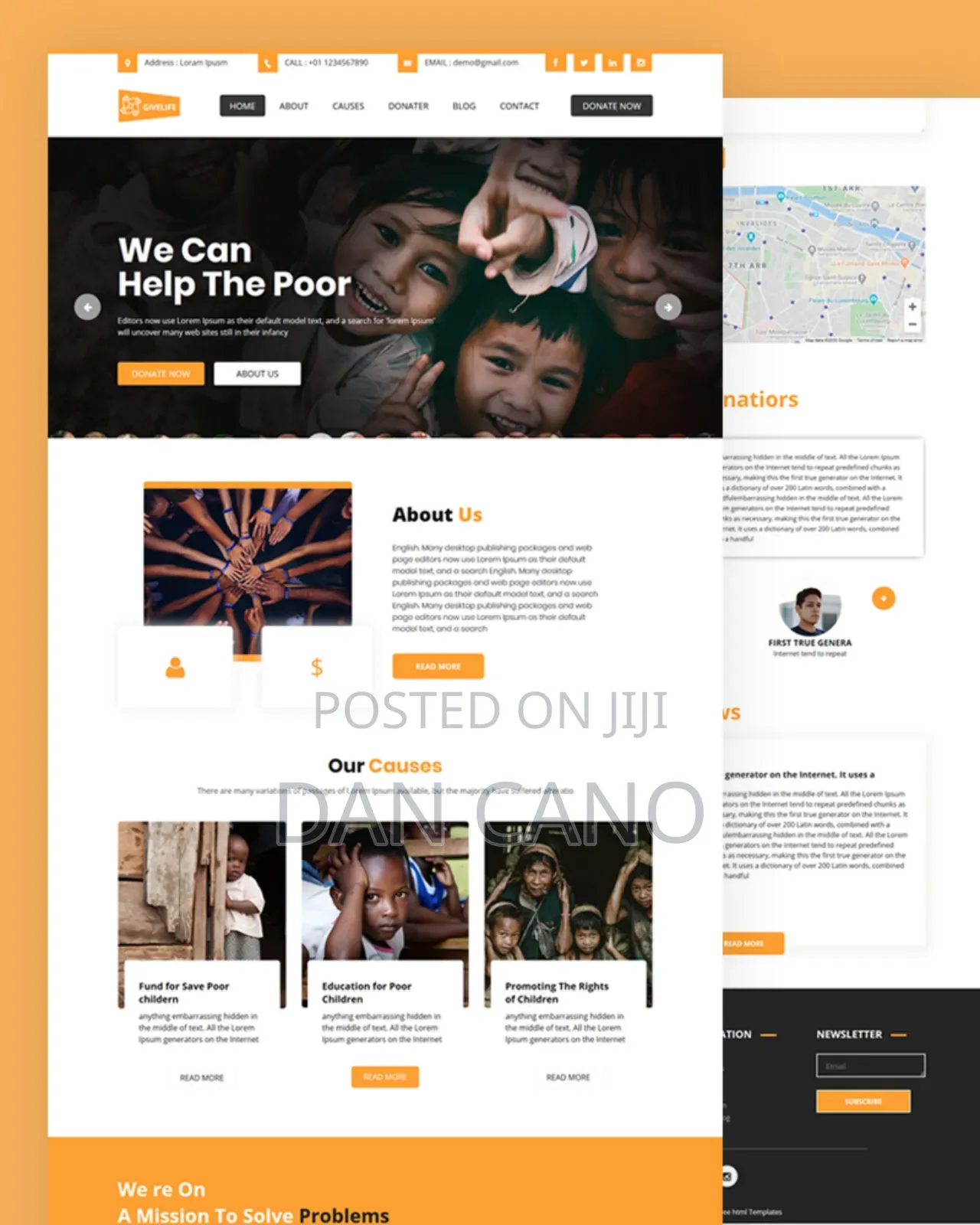 Charity Website Design Services