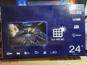 Black Ark 24" Digital Flameless Tv