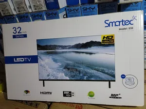 Smartec 32" Digital Flameless Tv With Inbuilt Free to Air