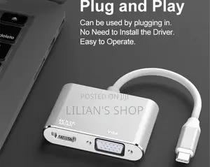 2 in 1 Usb 3.1 Type C to Vga Hdmi Video Converter
