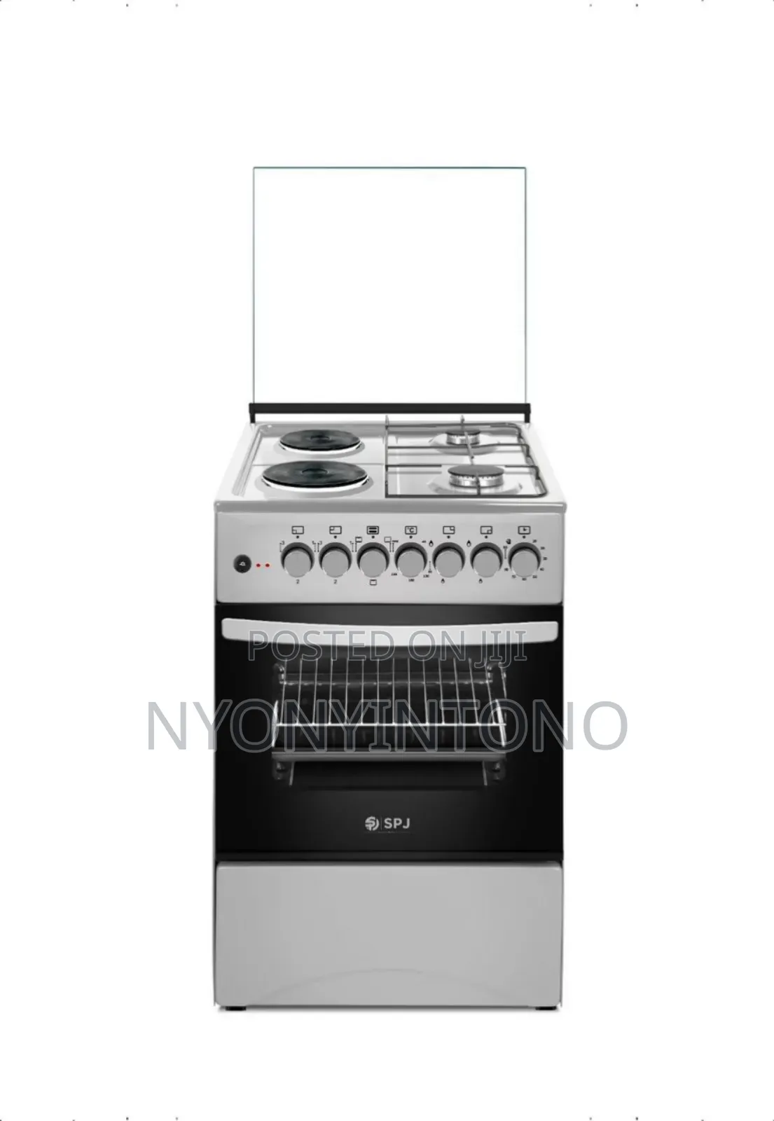 SPJ 50×50 2 + 2 Cooker With Electric Oven and Glass Cover